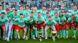 Futbalisti MŠK Senec.