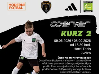 COERVER® COACHING KURZ 2 - Zvolen