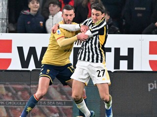 Momentka zo zápasu Juventus - Janov