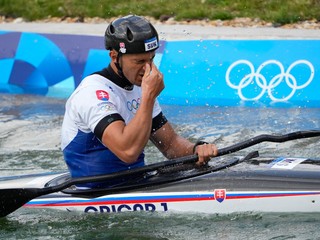 Jakub Grigar na OH 2024 v Paríži.