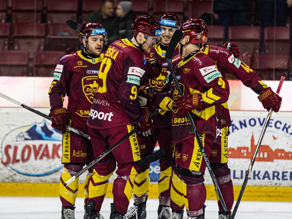 Hokejisti Trenčína.