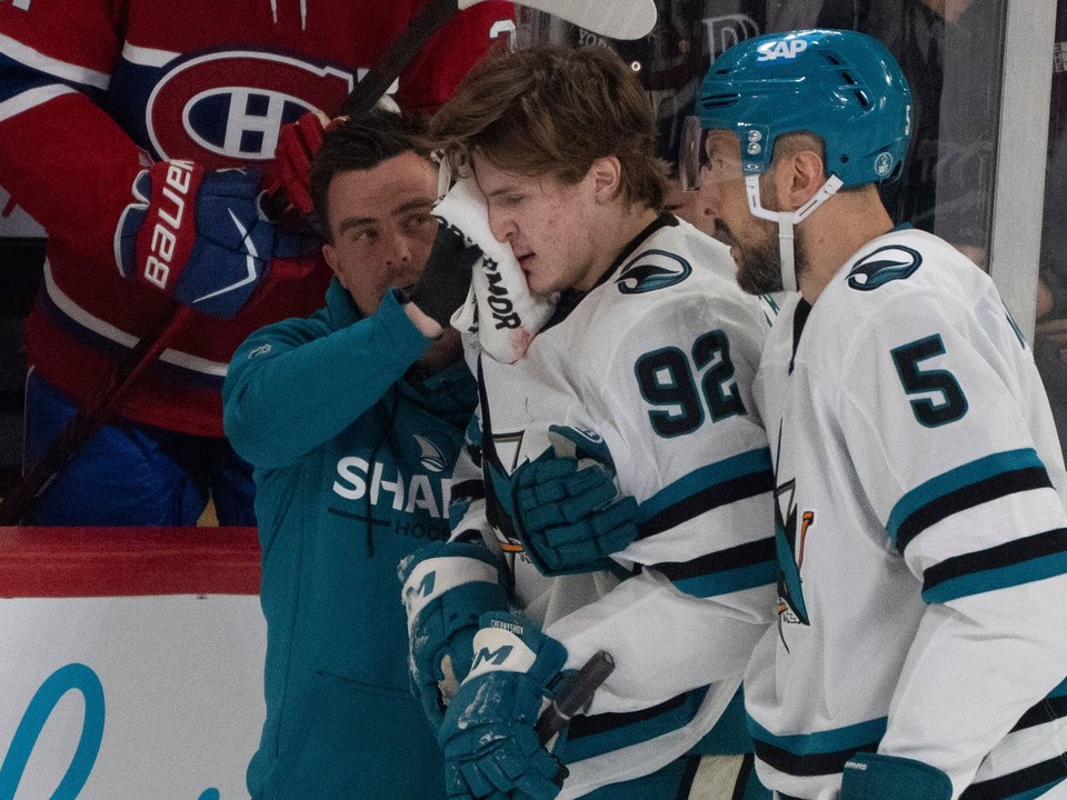 Zranený Igor Černyšov