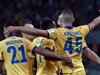 Futbalisti DAC Dunajská Streda.