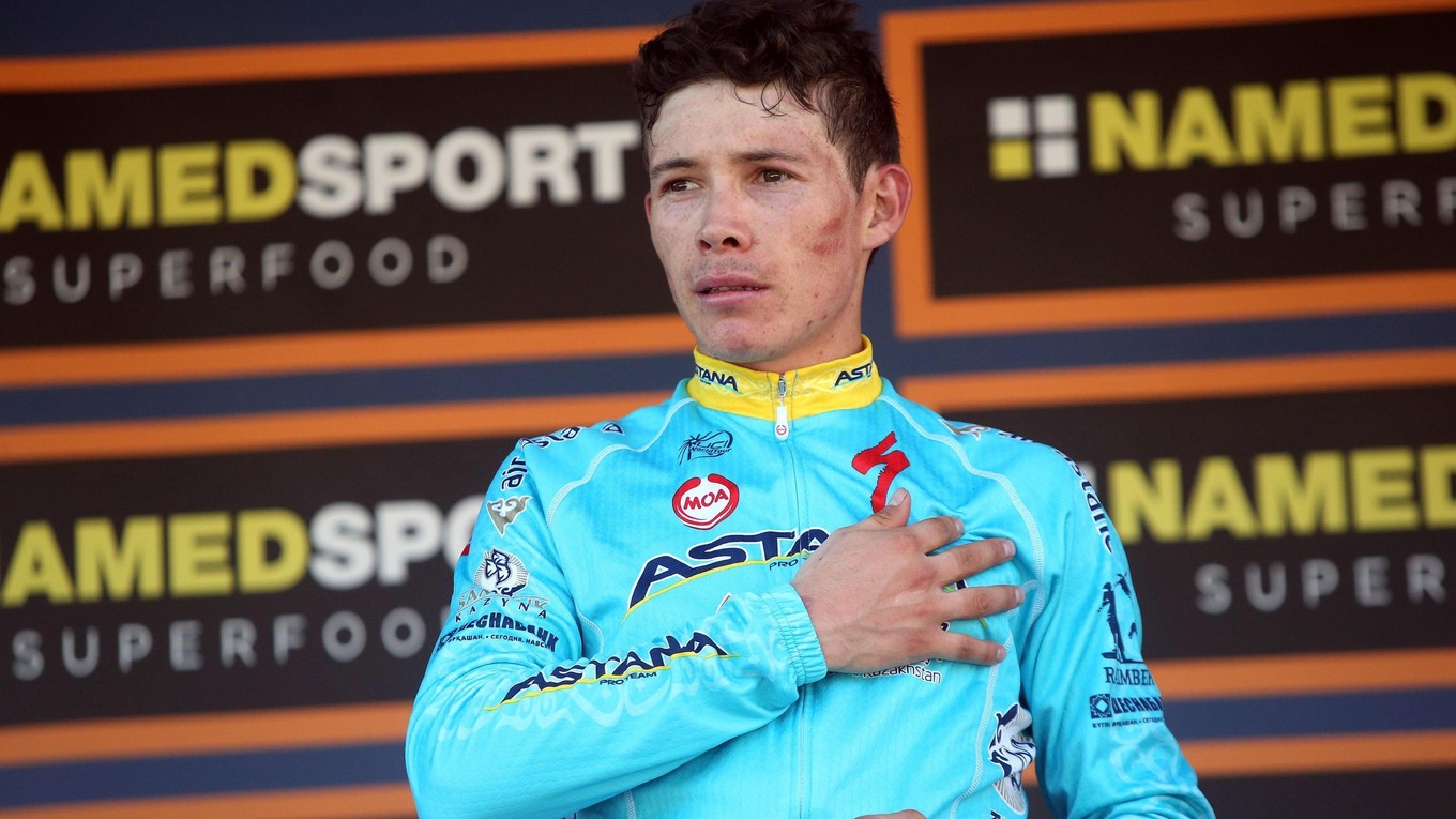 Kolumbijský cyklista Miguel Ángel López z tímu Astana.
