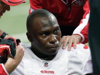 Phillip Adams v roku 2010 v drese San Francisco 49ers.