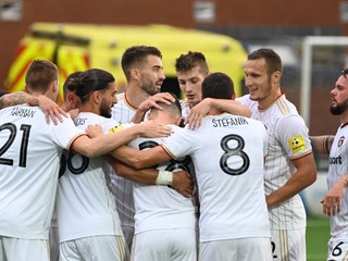 Futbalisti Spartaka Trnava.