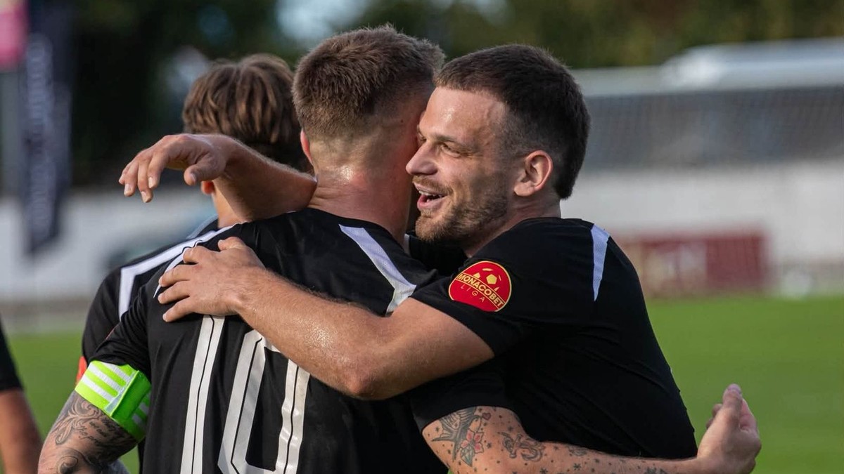 Futbalisti Galanty sa tešia z gólu