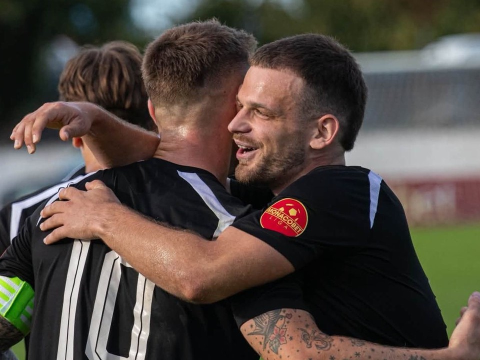 Futbalisti Galanty sa tešia z gólu