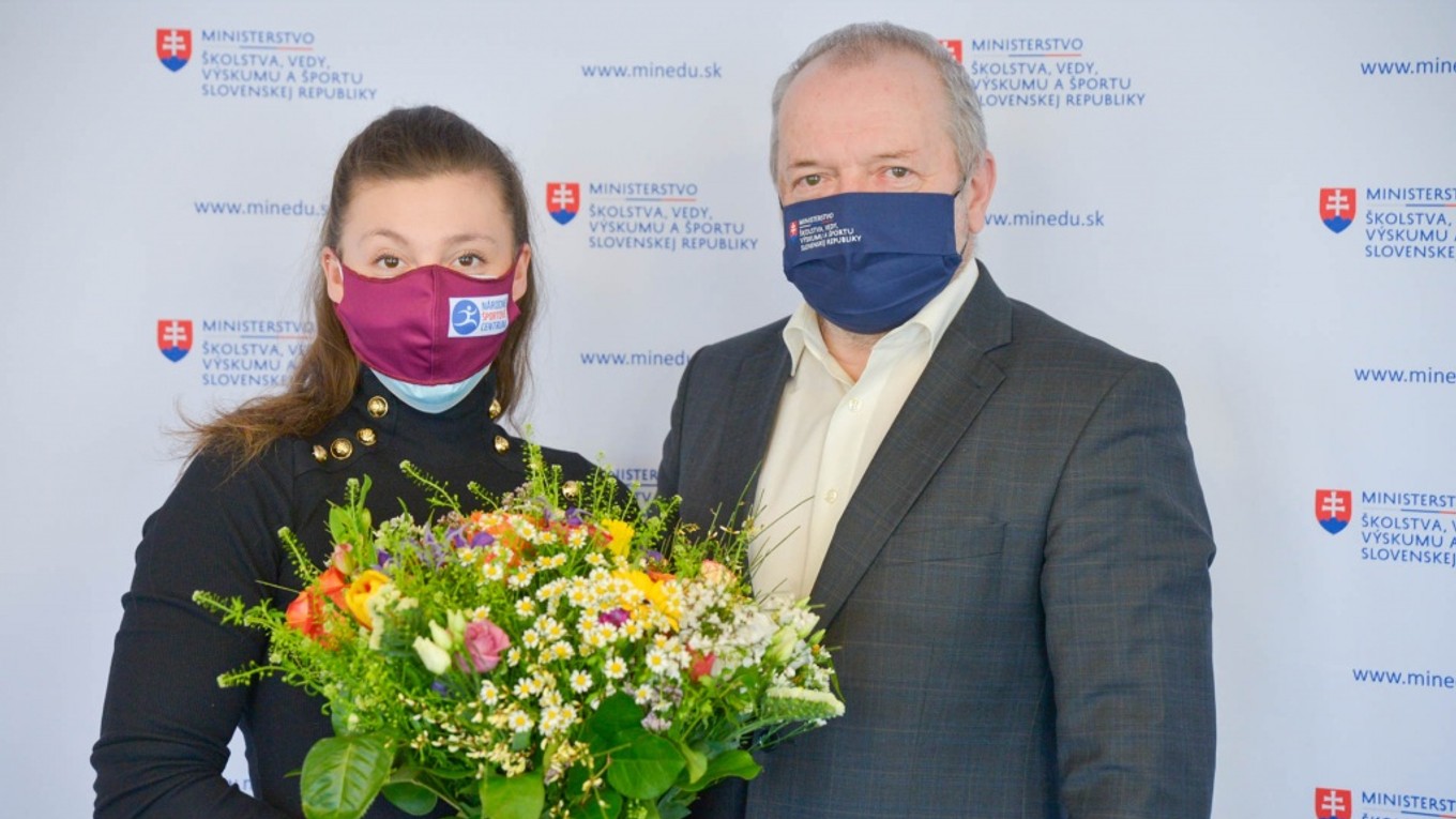 Ivan Husár a Barbora Mokošová.