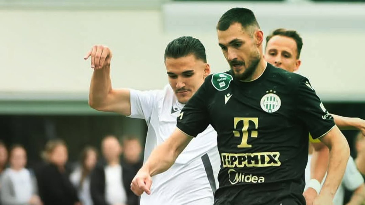 Matúš Bero v drese Ferencvárosu