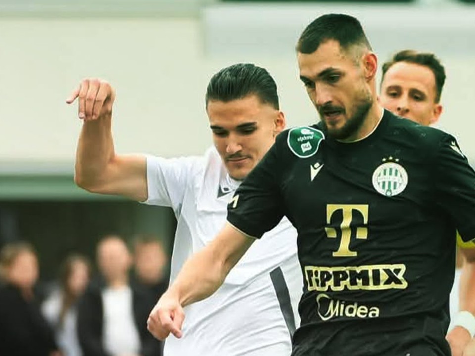 Matúš Bero v drese Ferencvárosu