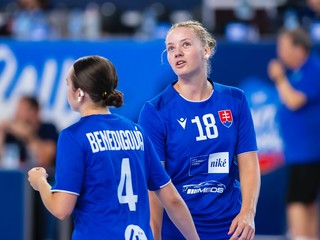Slovenské hádzanárky do 17 rokov. 