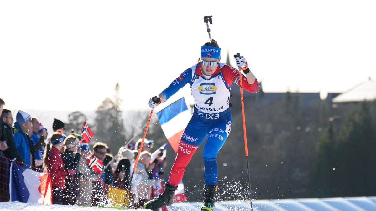 Paulína Bátovská Fialková počas šprintu žien v Holmenkollene. 