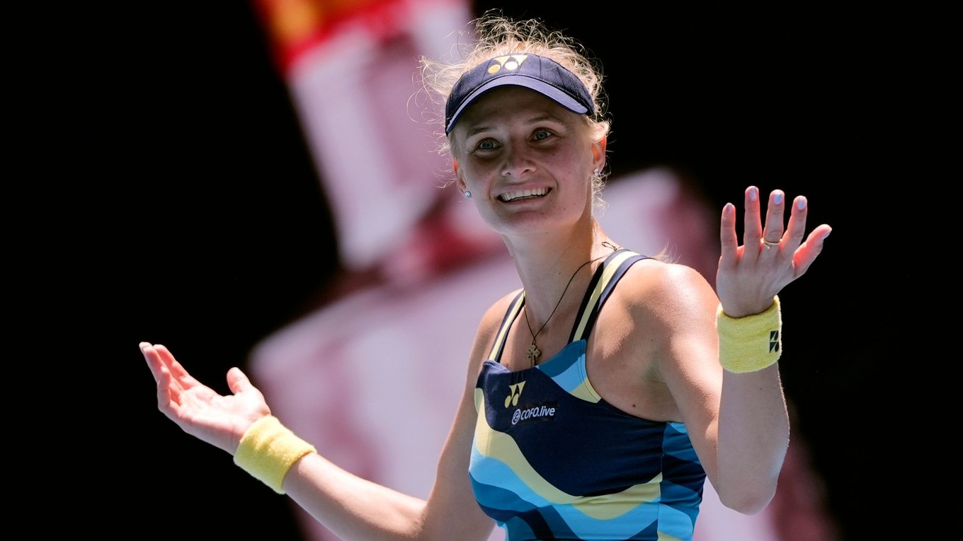 Dajana Jastremská na Australian Open 2024.