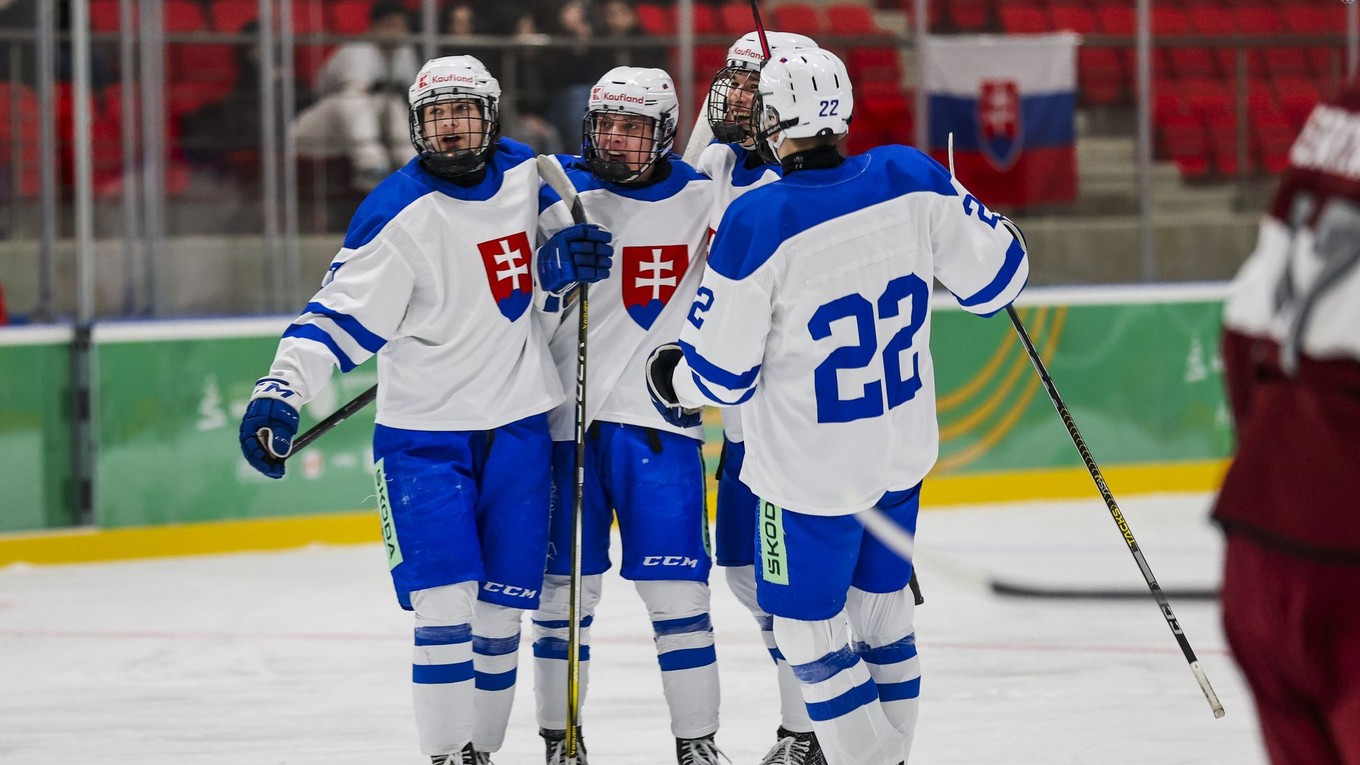 Slovenskí hokejisti na EYOF 2025