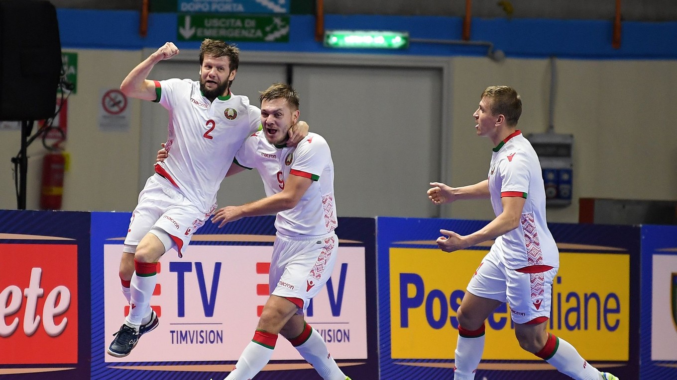 Futsalisti Bieloruska.