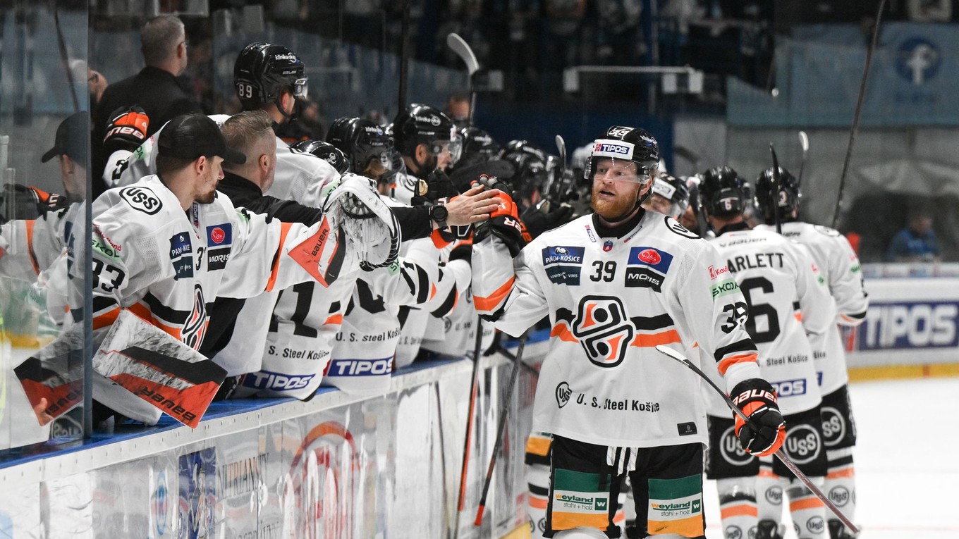 Hokejisti HC Košice.