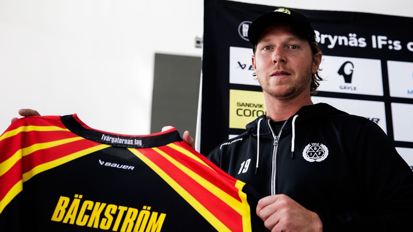 Nicklas Bäckström s dresom  Brynäs IF 