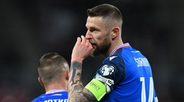 Slovenský futbalista Milan Škriniar.