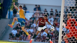 Fotka zo zápasu Sparta Praha - FK Teplice.