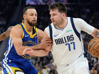 Stephen Curry a Luka Dončič.