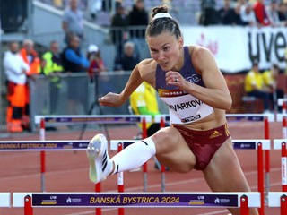 Prekážkarka na 100 m Stanislava Škvarková