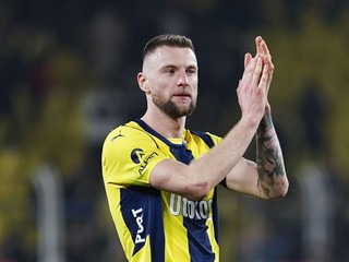 Milan Škriniar v drese Fenerbahce Istanbul.