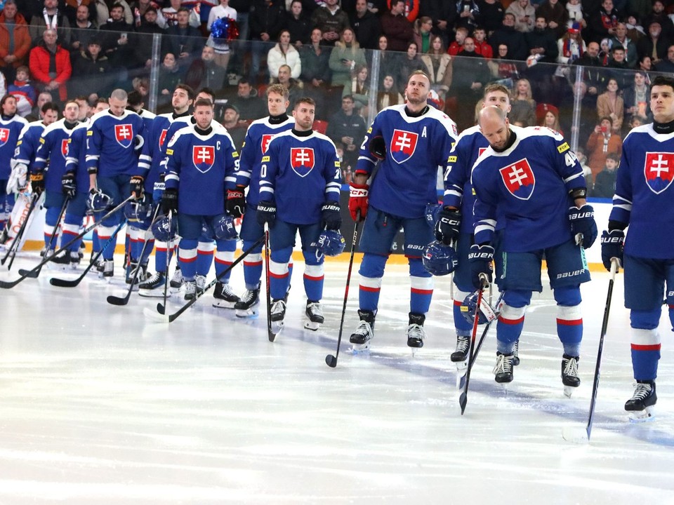Slovenská hokejová reprezentácia.