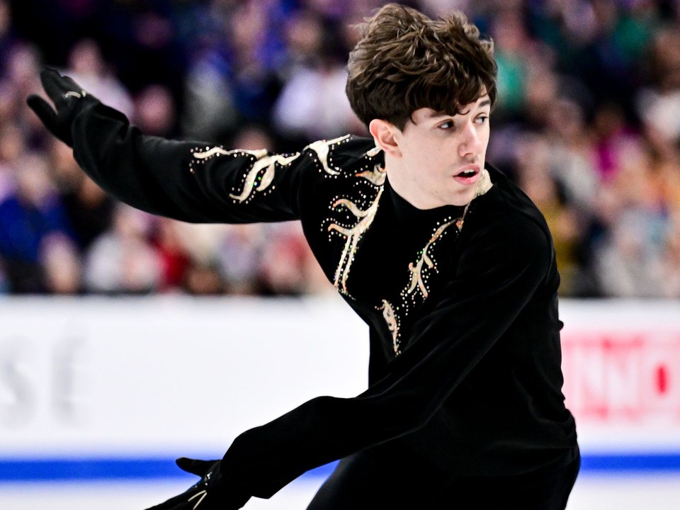 Adam Hagara vo voľnej jazde na ME v Sheffielde.