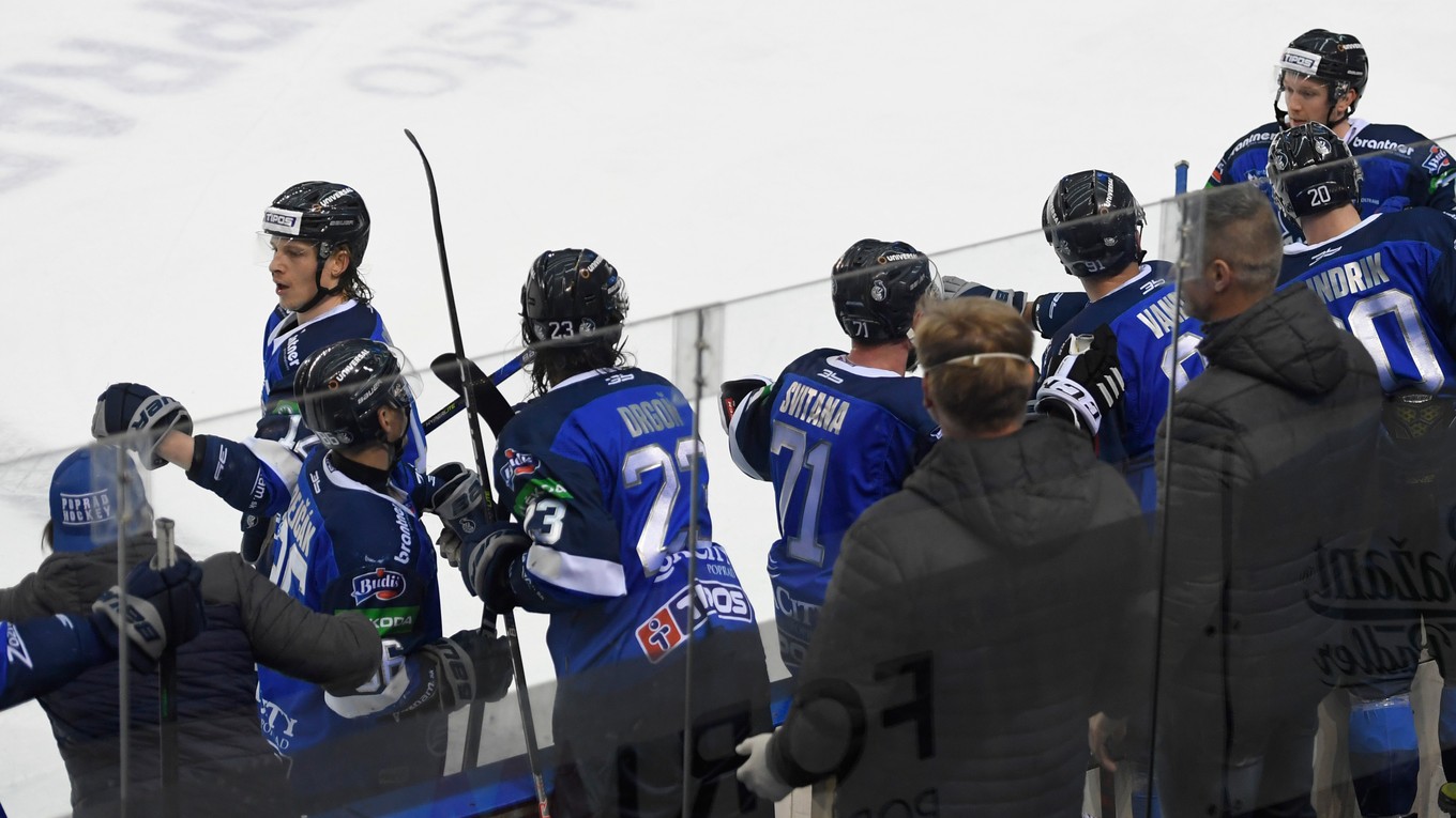 Hokejisti HK Poprad.