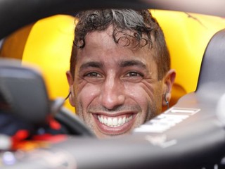 Daniel Ricciardo v monoposte Red Bullu.