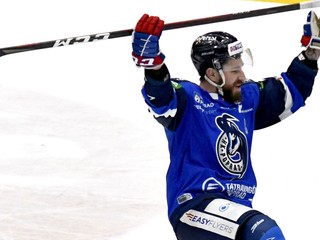 Popradský útočník Patrik Svitana.