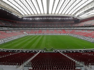 Štadión Al Bayt, ktorý tiež bude hostiť MS vo futbale 2022 v Katare.