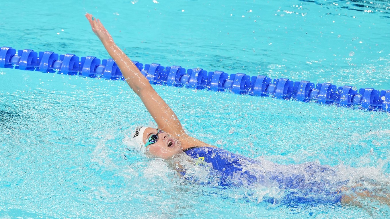 Slovenská plavkyňa Tamara Potocká.
