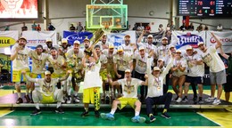 Patrioti Levice obhájili titul v Niké Slovenskej basketbalovej lige.