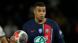 Kylian Mbappé v drese PSG.