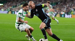 Vladimír Weiss mladší v zápase proti Celticu.