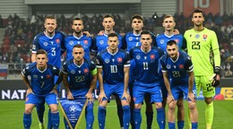 Futbalisti Slovenska.