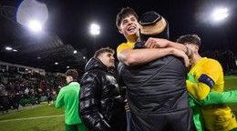 Futbalisti MŠK Žilina sa tešia po triumfe nad Liverpoolom v šestnásťfinále mládežníckej Ligy majstrov.