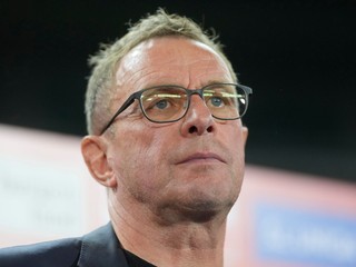 Tréner rakúskej futbalovej reprezentácie Ralf Rangnick.