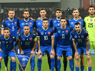 Futbalisti Slovenska.