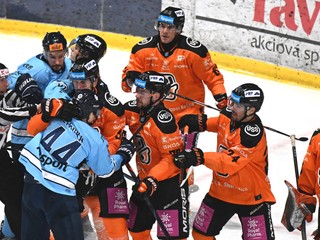 Momentka zo zápasu Košice - Slovan.