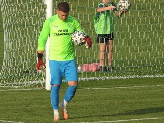 Brankár Spišského Hrhova Kristián Dzurilla.