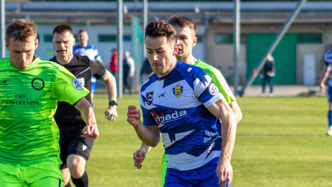 Fotka zo zápasu FK Humenné - MFK Vranov nad Topľou.