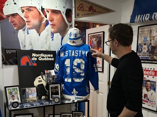 Zakladateľ súkromného múzea Quebecu Nordiques. 