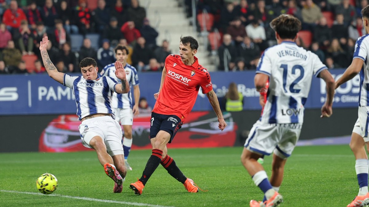 Momentka zo zápasu Osasuna - Levante.