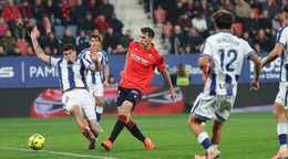 Momentka zo zápasu Osasuna - Levante.