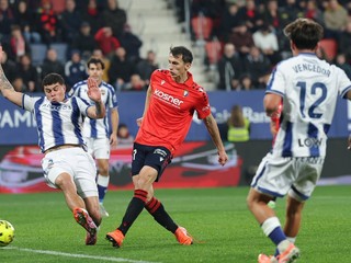 Momentka zo zápasu Osasuna - Levante.