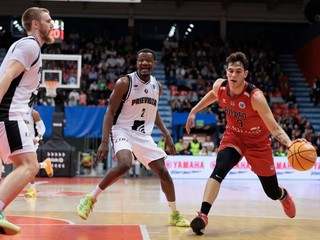 Fotka zo zápasu Bilbao Basket - BC Prievidza.