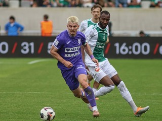 Momentka z finále Českého pohára medzi FK Jablonec a MFK Karviná.